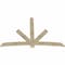 Ekena Millwork Alberta Rough Sawn Timber Gable Bracket, Douglas Fir, 96"W x 64"H x 2"D x 6"F, 16/12 Pitch GBW096X64X0206ALB00RDF - alternate 2